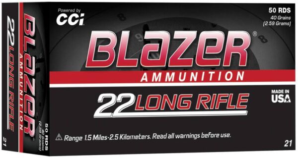 CCI BLAZER RIMFIRE 22 LR 40 GRAIN