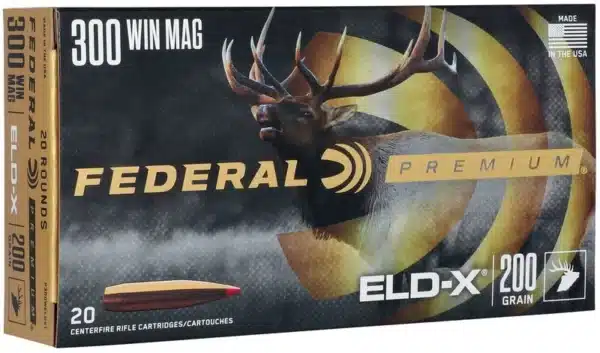 FEDERAL 300 WIN MAG 200GR ELD-X