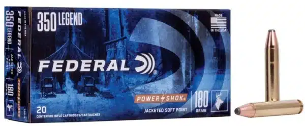 FEDERAL 350 LEGEND 180GR POWER-SHOK SP