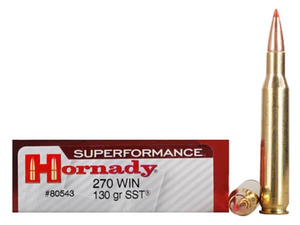 HORNADY 270 WIN 130 GR SST SPF