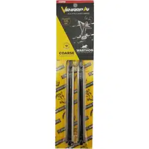 WARTHOG V-SHARP CLASSIC II DIAMOND KNIFE SHARPENING STONE - V-Sharp A4 knife sharpener with coarse diamond honing rods, packaged in vibrant yellow. Ideal for precision sharpening.