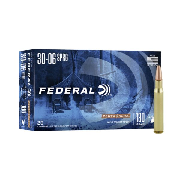 FEDERAL POWER-SHOK 30-06 180GR