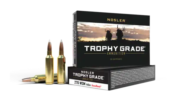 NOSLER TGA - 270 WSM 140G AB SP (20CT)