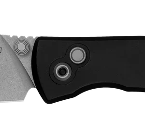 KERSHAW KINDRED, a sleek, modern folding knife with a stainless steel blade and a black ergonomic handle, featuring the Kershaw logo.