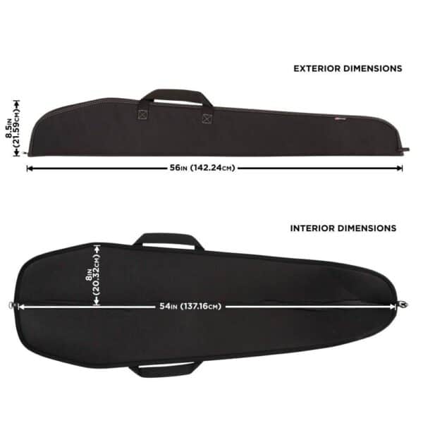 ALLEN COMPANY DURANGO SHOTGUN CASE - 54IN - BLACK - Image 2