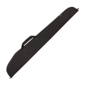ALLEN COMPANY DURANGO SHOTGUN CASE - 54IN - BLACK - Black firearm case with a zipper and handle, designed for protecting and transporting rifles or shotguns.