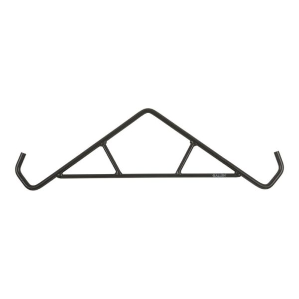 ALLEN COMPANY HEAVY-DUTY GAMBREL FRAME - 1200LBS - Black metal gambrel with a triangular design, featuring the Allen logo.