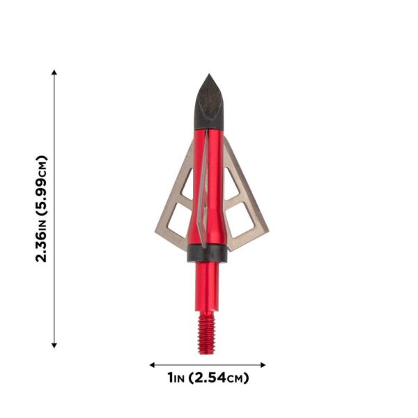 VELOX PHOTON 100GR 3-BLADE BROADHEAD 3-PACK - Image 2