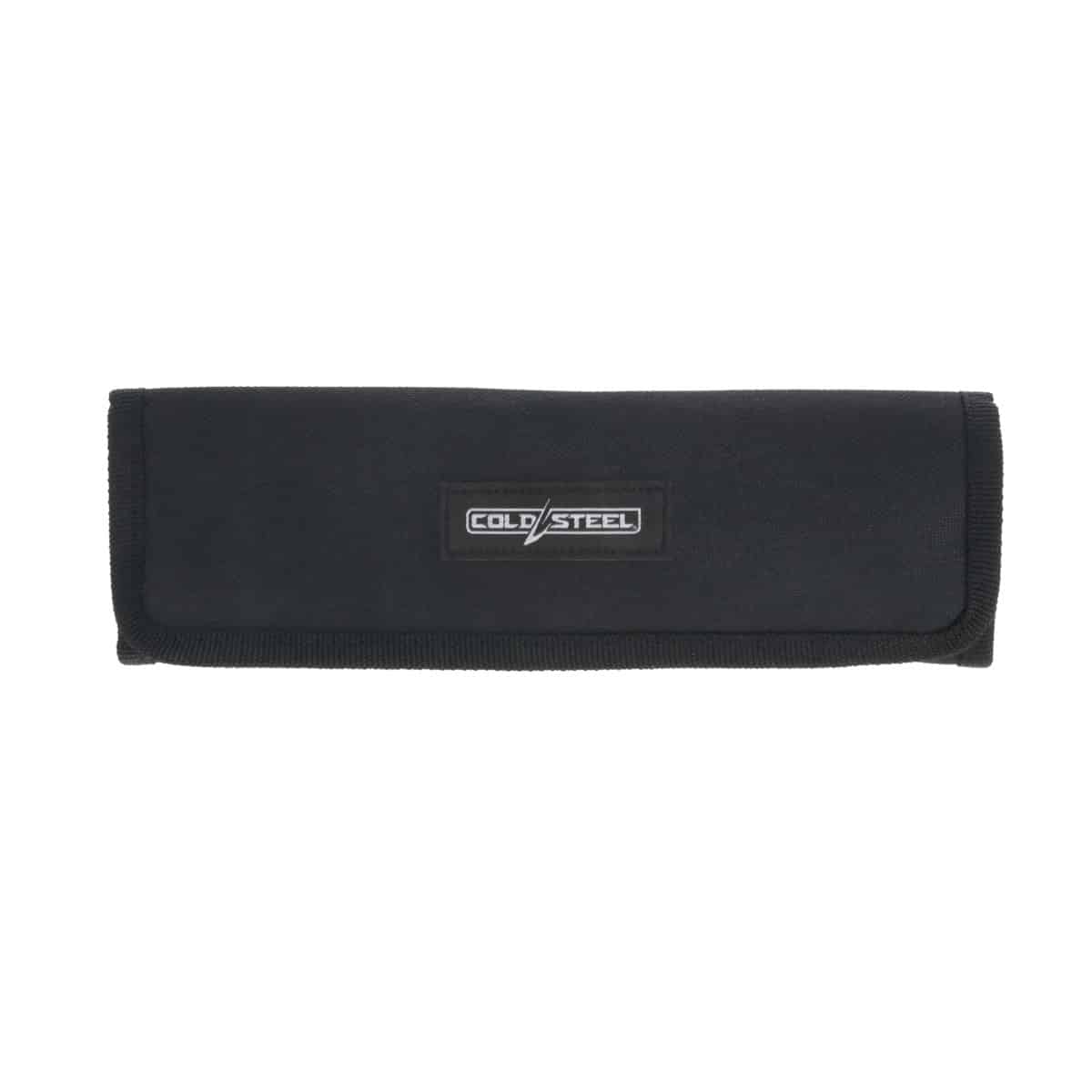 Black Cold Steel knife case with the company logo on the front.