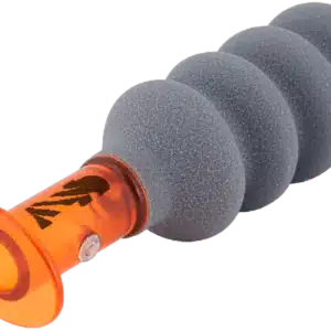 FLEXTONE OL' BUSHYTAIL CALL - A orange and grey squirrel call on a white background.