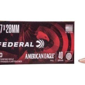 5.7x28mm 40gr FMJ Federal American Eagle