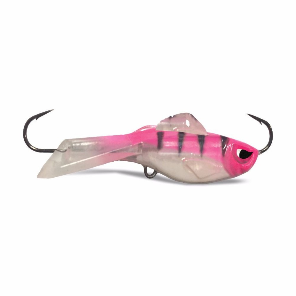Acme Tackle Hyper-Rattle Pink Tiger Glow
