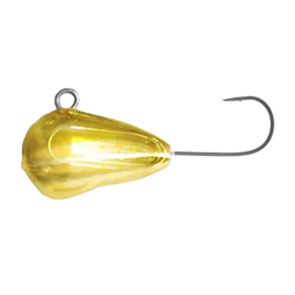 Acme Tackle Tungsten Slider Jig Size 3 - Gold Nugget Tungsten Slider