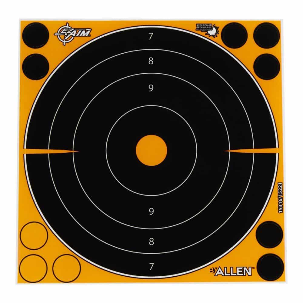 Allen EZ-Aim Adhesive Splash Bullseye Target