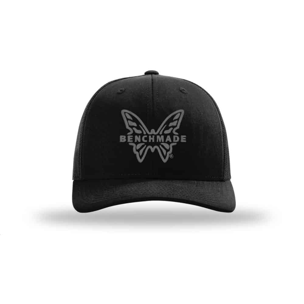 Benchmade Favorite Trucker Hat - Black/Black Mesh