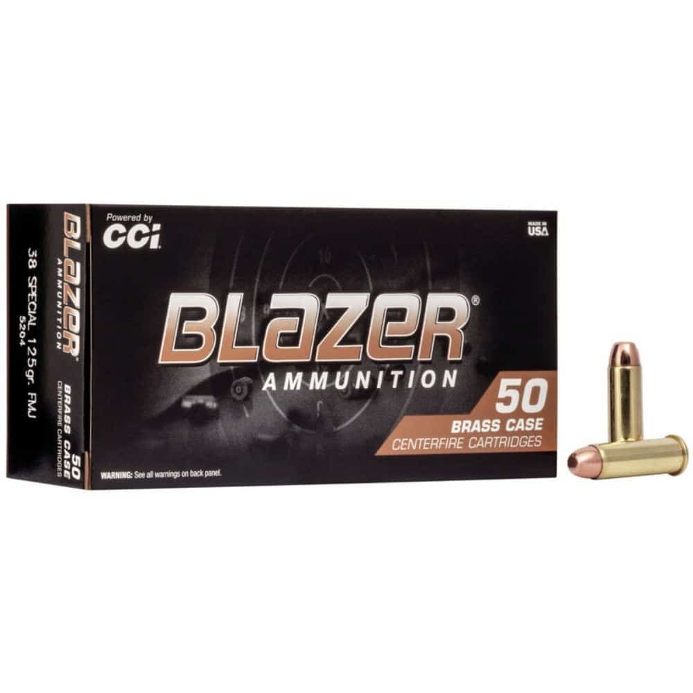 CCI Blazer Brass - 38 Special 125gr