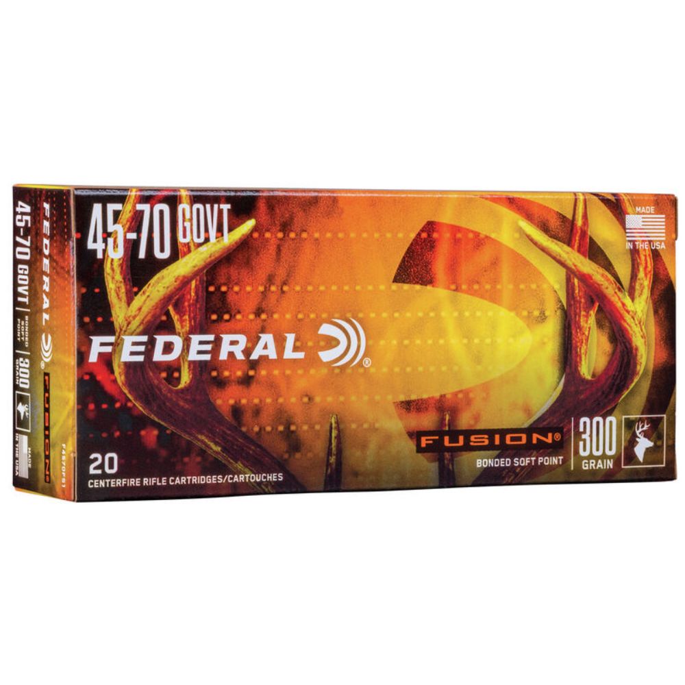 Federal Fusion Rifle - 45-70 Government 300gr