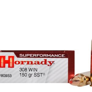 Hornady Superformance SST 308 Win 150 Grains