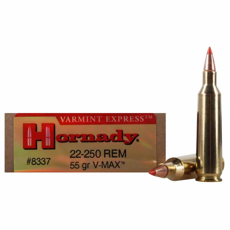 Hornady Varmint Express 22-250 Rem 55 Grain V-Max