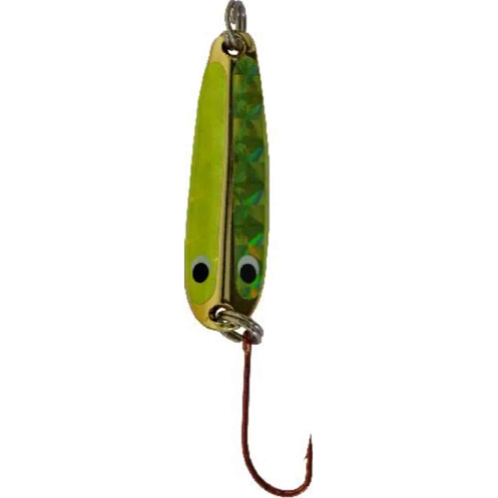 HT Jig A Whopper Hawger Spoon Gold - Chartreuse