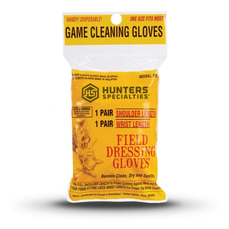 Hunter's Specialties Field Dressing Gloves 2-Pack
