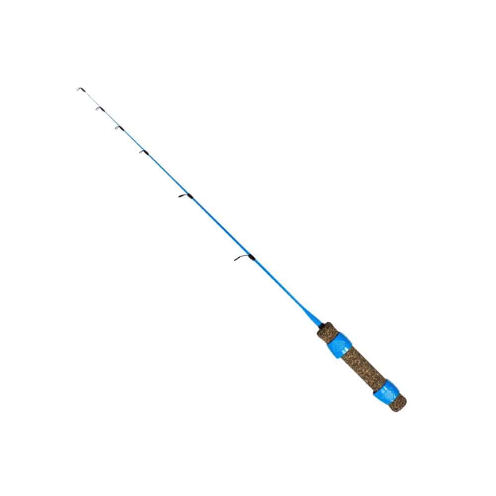 Lunkerhunt First Ice Rod Fluorescent Blue - 24"