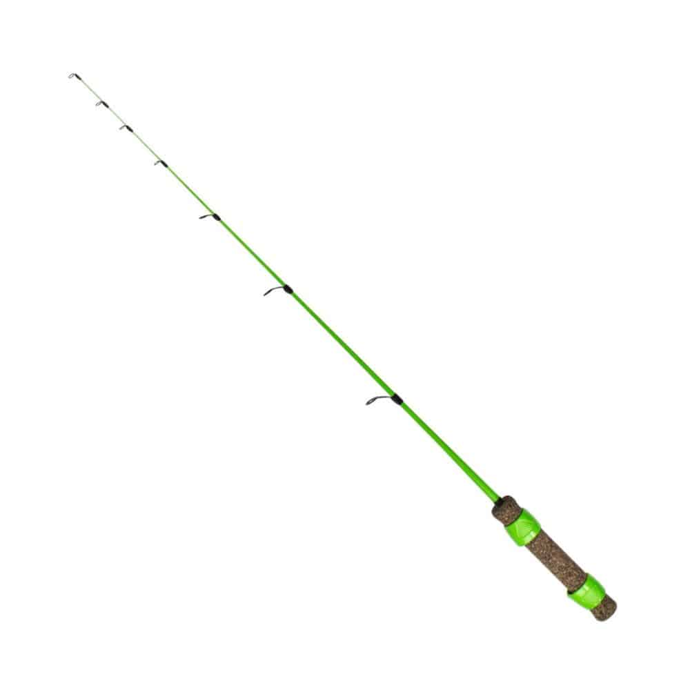 Lunkerhunt First Ice Rod Fluorescent Green - 27"