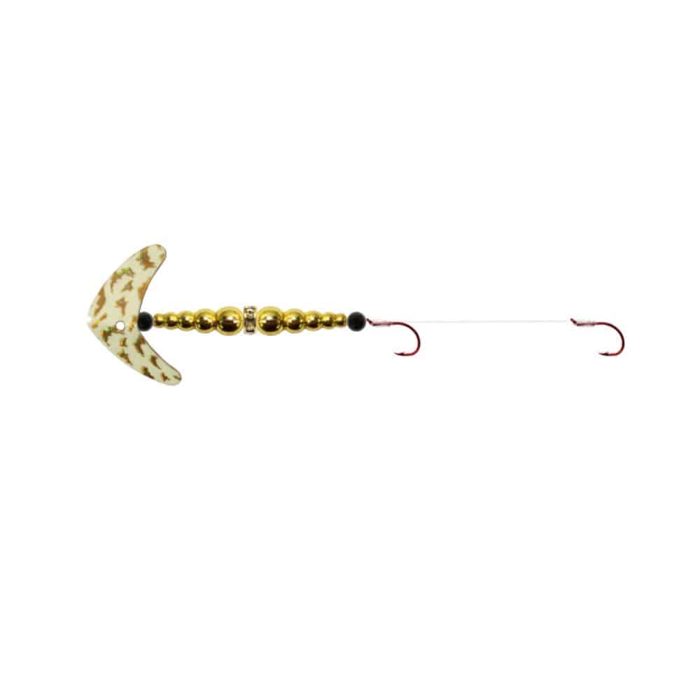 Mack's Lure Double Whammy Pro Series 4 - Glo Gold Tiger
