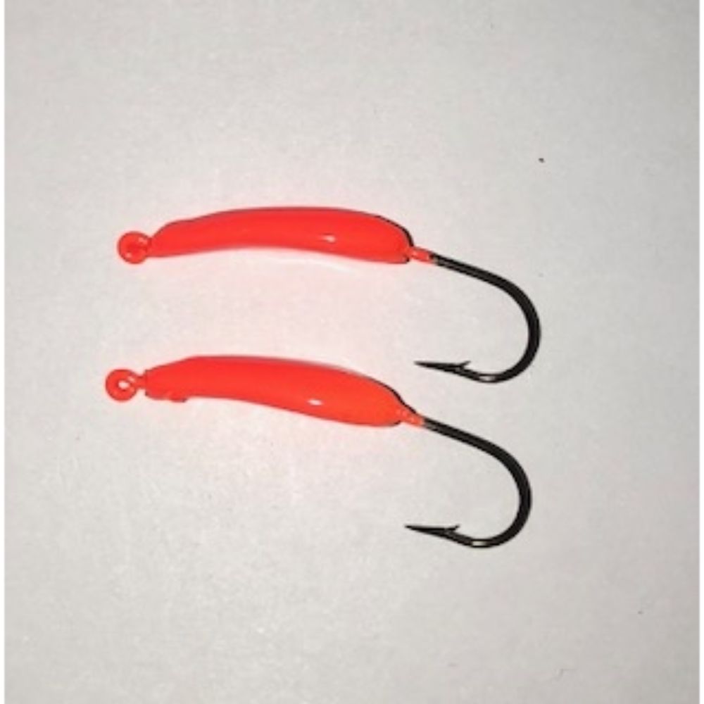 MFS Swim Jigs #4 2/pk - FL.Orange