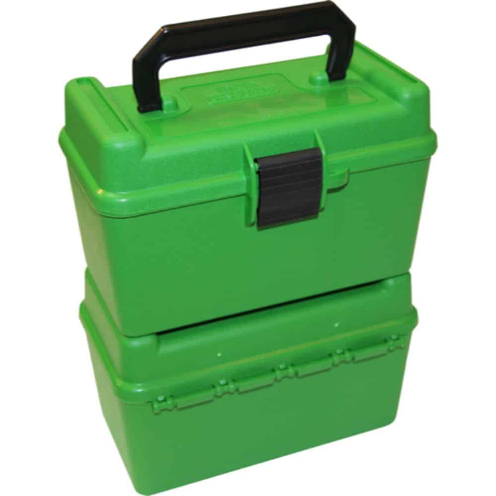 MTM Deluxe H-50 XL Ammo Box - Green
