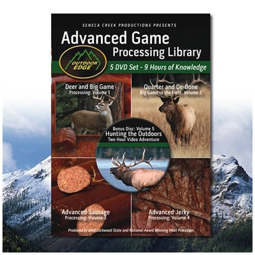 Outdoor Edge Advanced Wild Game Processing Library