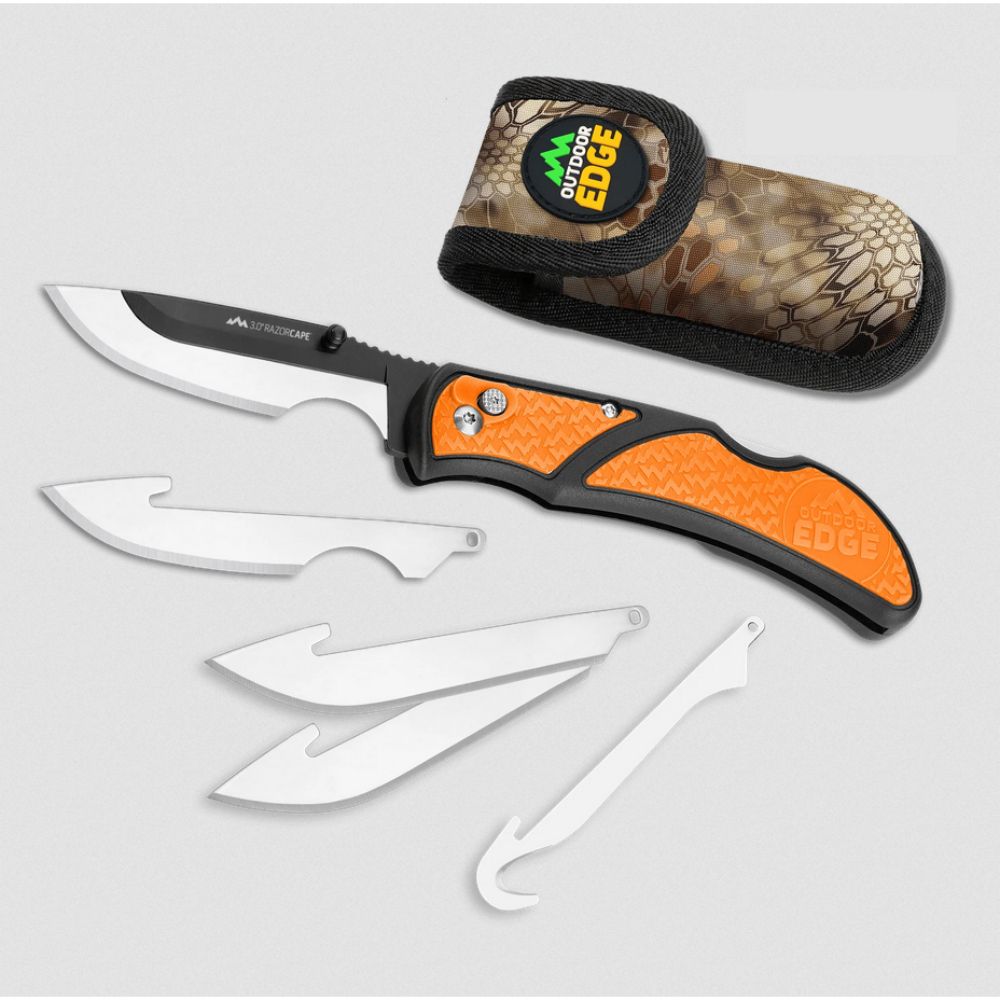 Outdoor Edge RazorCape 3.0" Replaceable Blade Caping Knife