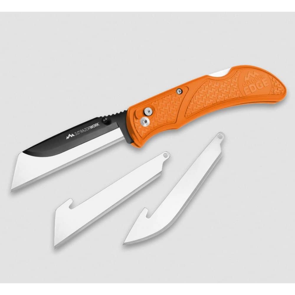 Outdoor Edge RAZORWORK Replaceable Blade Utility Knife