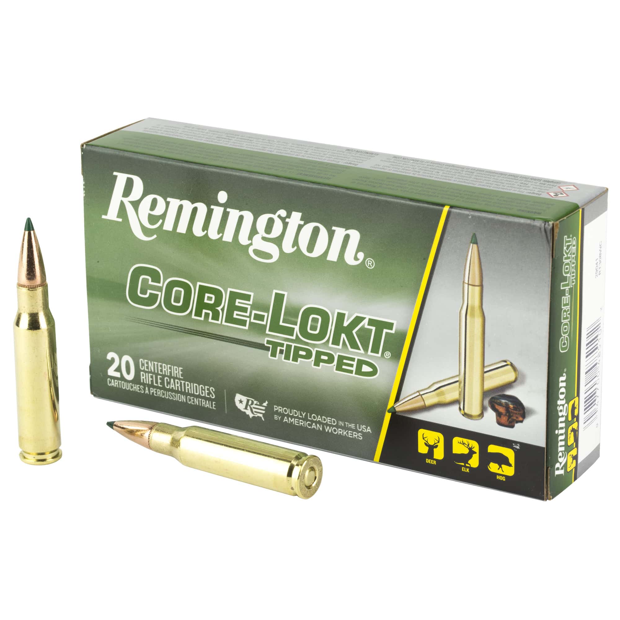 Remington core lokt tipped 308win 165gr
