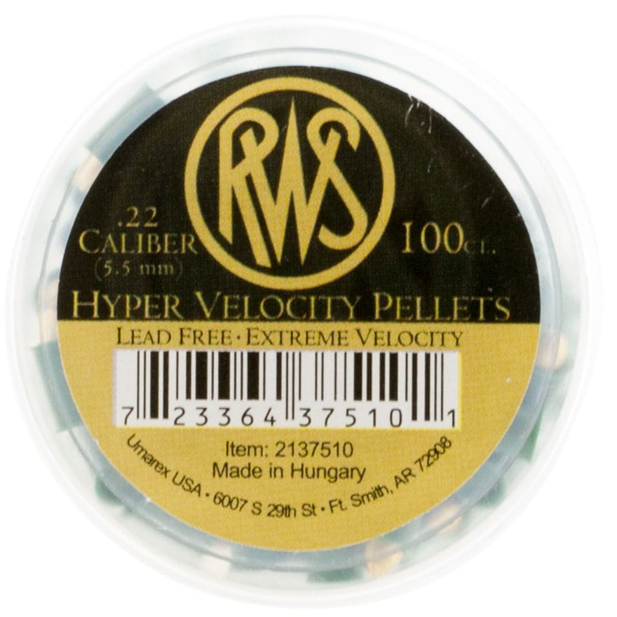 RWS Hyper Velocity Pellets .22 Cal