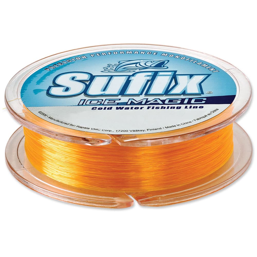Sufix Ice Magic 8 Lb Neon Orange 100 Yd