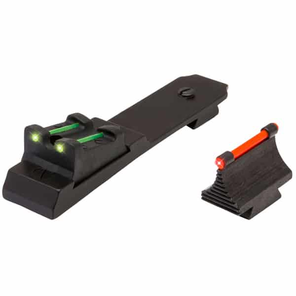 Truglo Rimfire Rifle Fiber-Optic Sight Set - Ruger 10/22