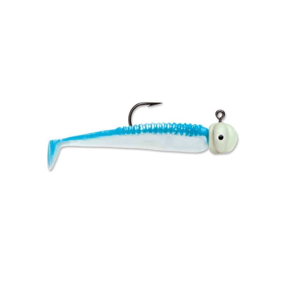 VMC Boot Tail Jig 1/32 Oz - Glow Blue Shiner