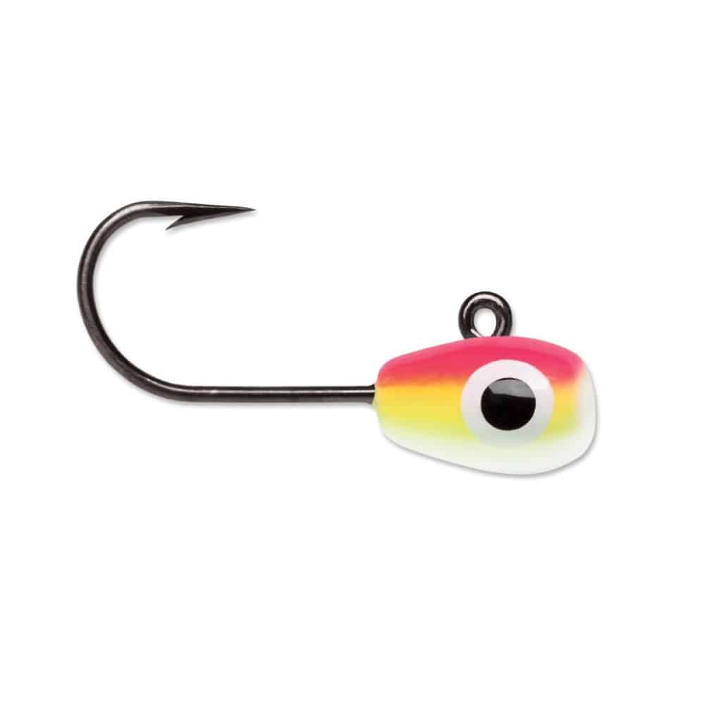 VMC PBJ Pug Bug Jig 1/64oz - Pink Chartreuse Glow