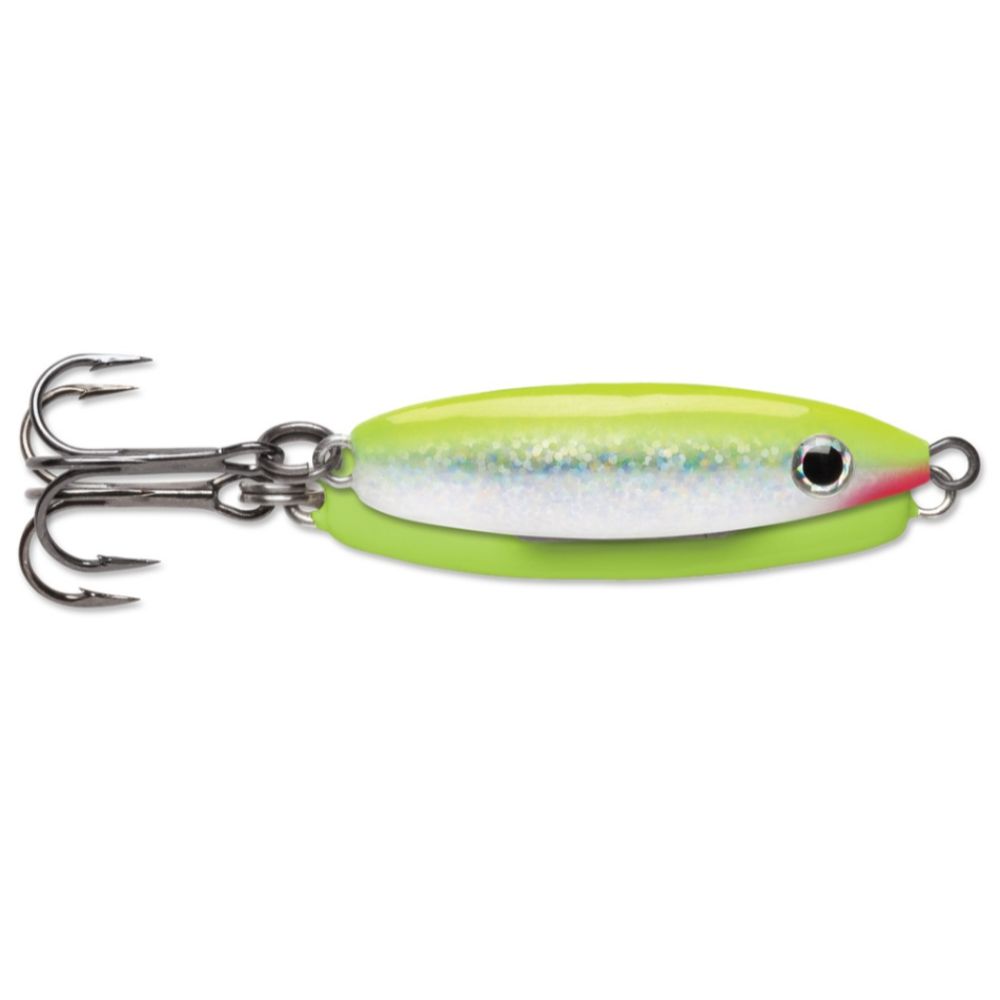 VMC Rattle Spoon - Glow Chartreuse Shiner