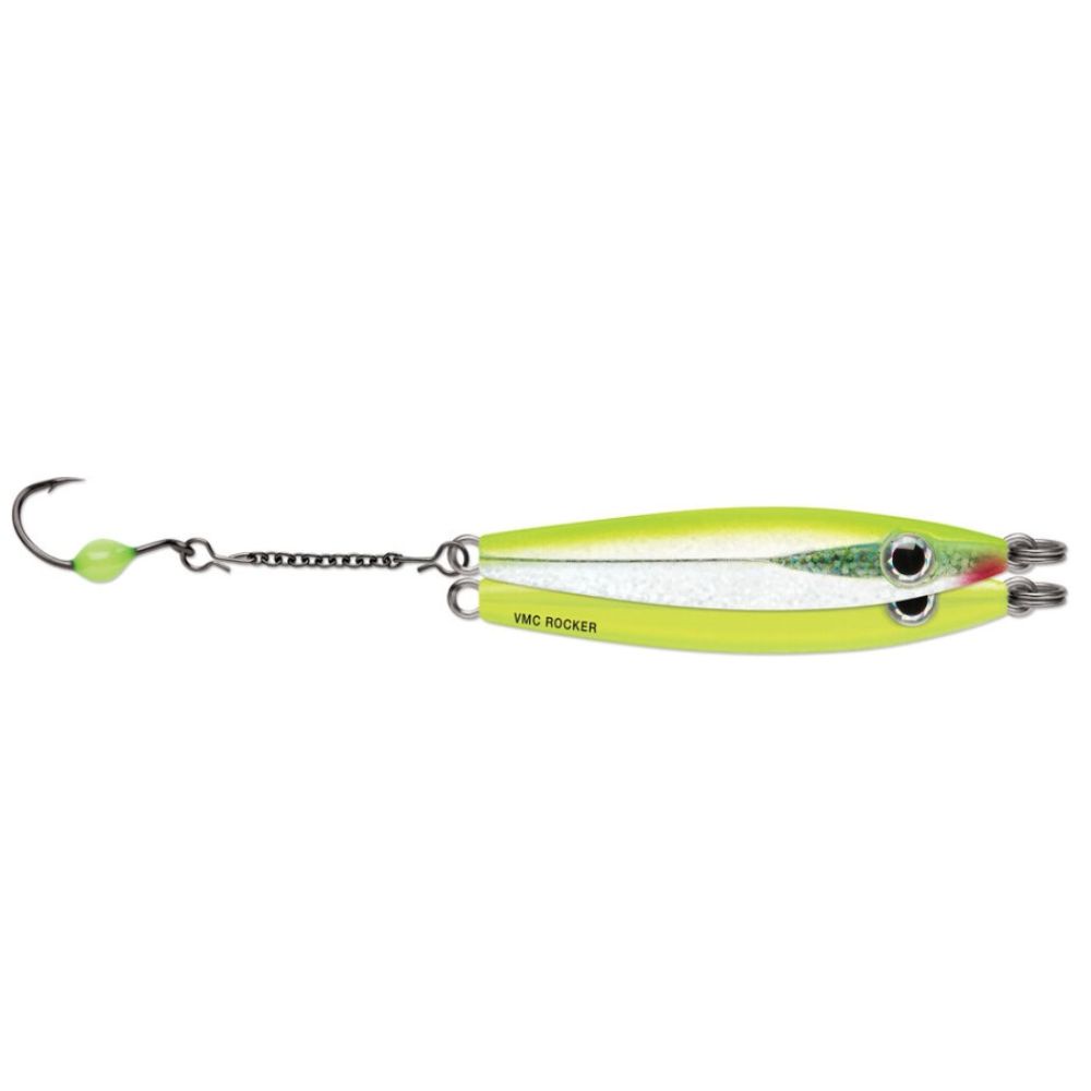 VMC Rocker Spoon - Glow Chartreuse Shiner