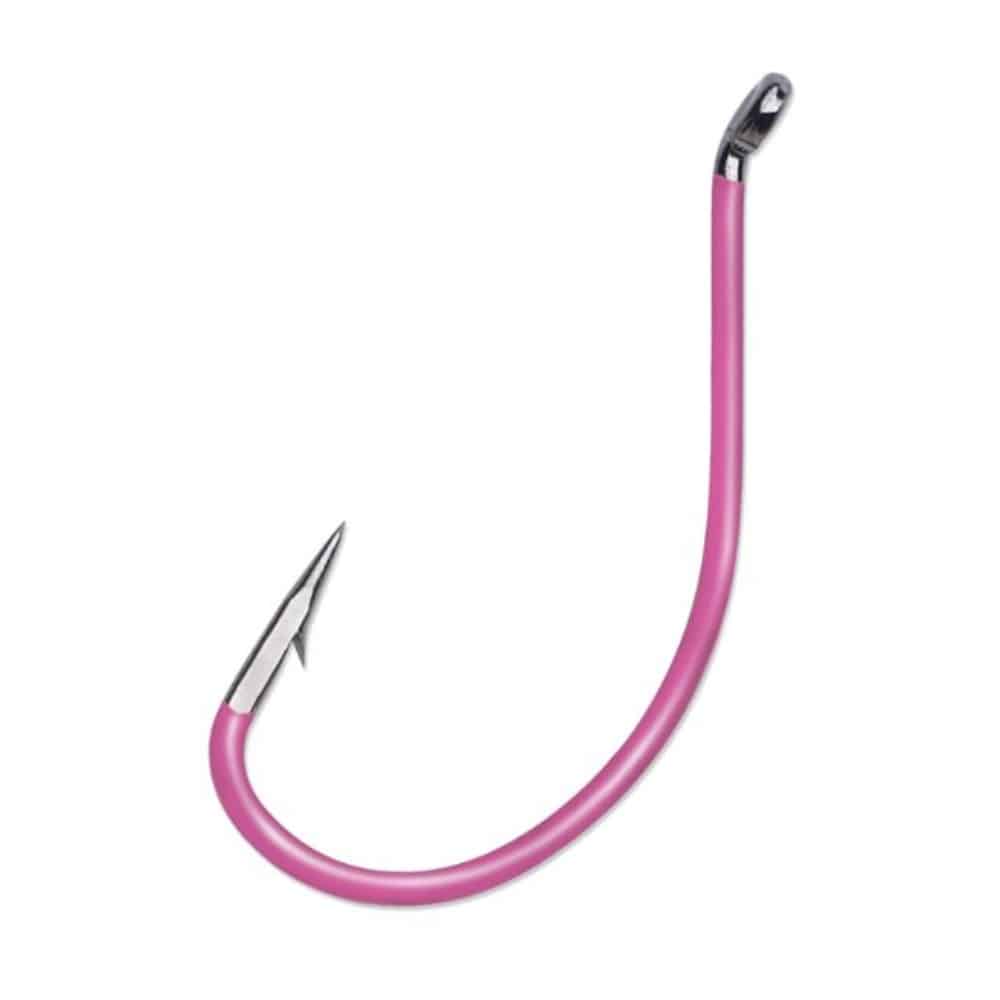 VMC Wide Gap Walleye Size 6 - Fluorescent Pink