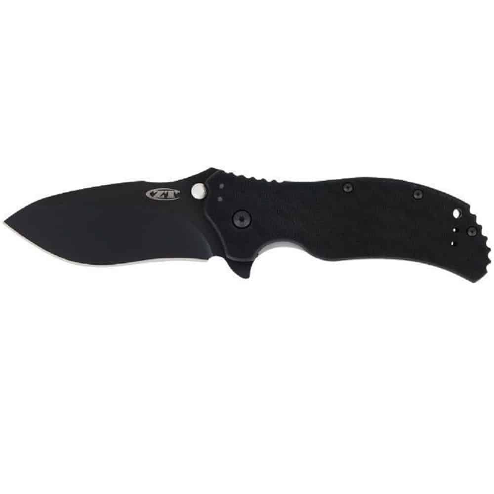Zero Tolerance Model 0350 G10 Folding Knife - Black/Black